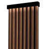 Lamelový panel - garniža s LED osvetlením - 48,4 cm Orech Alpský Odtieň dosky: K351RT