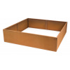 G21 Vyvýšený záhon 132 x 32 x 132 cm, Corten