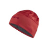 Funkčná čiapka Craft ADV Windblock Fleece červená L-XL