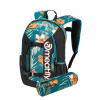 Batoh Meatfly Basejumper + PENÁL ZADARMO petrolejová/oranžová 22 L