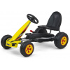 Športové odrážadlo Milly Mally Detská šliapací motokára Go-kart Viper žltá (5901761125863)