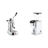 La Pavoni Stradivari Lusso + Rocket Espresso FAUSTINO 3.1, chrome