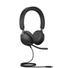 Jabra Evolve2 40 SE Slúchadlá s mikrofónom Kábel Pres hlavu Hovor / hudba USB Typ-C Čierna (24189-989-889)