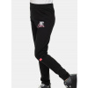Legíny - Classic Leggings Sachesboard 140 (Dievčenské legíny bavlníky čierne 140-146)