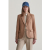 SAKO GANT SLIM TWILL BLAZER CARAMEL BEIGE