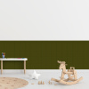 PIPPER. Textilná samolepiaca tapeta - Obdĺžnik - Khaki farba Farba: Tmavá, Veľkosť: 80 cm