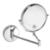 Sapho X-ROUND kozmetické zrkadlo závesné priemer 180mm, chróm XR006