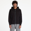 Mikina C.P. Company Diagonal Raised Fleece Full Zip Hooded Sweatshirt Black L L