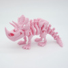 Triceratops dinosaurus - flexi postavička 22cm