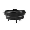 LIATINOVÝ HRNIEC CAMP DUTCH OVEN 3.8L S POKRIEVKOU