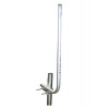 TIPA 14560864 Anténní držák síta 28cm na stožár s třmenem, rozteč třmenu 120mm, trubka 28/2mm, výška 60cm