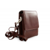 Arwel Malý hnedý kožený pánsky crossbag 215-2189-40