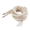 Šnúrky do topánok, tenisiek, mikín dĺžka 100 a 130 cm - (130 cm) režná svetlá (10 ks)