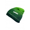 Wamu Fleecová čiapka detská Mozaika zelená Veľ. XS