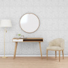 Nástěnné panely 24 ks bílé 50 x 50 cm XPS 6 m² ametyst Bílá 356944