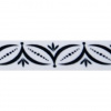 lepiaca páska washi 15mm x 10m ornament čiernobiely 3