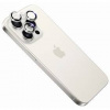 Tvrdené sklo FIXED Armor Sapphire Camera Glass na Apple iPhone 15 Pro/15 Pro Max strieborné FIXGCS-1202-SL