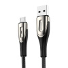 Micro USB 3A rýchlonabíjací kábel 1,2 m Joyroom S-M411 (čierny) 6956116798895