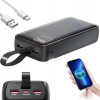 22,5W PRENOSNÁ POWER BANKA 30000MAH S TROJITÝM VÝSTUPOM + DVOJITÝ VSTUP