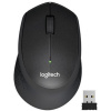 myš Logitech Wireless Mouse M330 silent plus, čern (910-004909)
