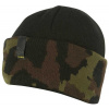 Avid Carp Čiapka Black And Camo Beanie