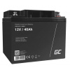Green Cell AGM VRLA 12V 40Ah maintenance-free battery for mower, scooter, boat, wheelchair