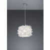Trio - NEST Trio - svietidlo závesné - biely plast - ø 300mm