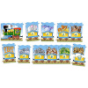 CASTORLAND Puzzle Učíme sa čísla 1 – 10/ Vláčik 21 dielikov 111510
