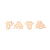 BIGJIGS TOYS Bigjigs Rail Symetrická výhybka 4 ks