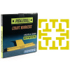 Merco Court Marker Kit lajny na pickleball žlutá balení 1 sada
