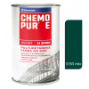 Chemopur E U2081 5765 tmavozelená - Vrchná polyuretánová farba na kov, betón, drevo 0,8l