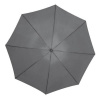 Vetruodolný manuálny dáždnik, priemer 133 cm , Black Farba: Grey
