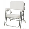 OSCULATI Kapitánske kreslo biele Captain's chair white