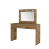 Bývaj s nami SK, LEA toaletný stolík so zrkadlom, dub Wotan LTD