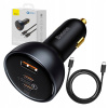 Nabíjačka do auta 160W, USB, 2x USB-C Baseus