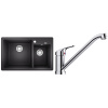Set Blanco Legra 8 + Blanco Daras-F Chróm antracit
