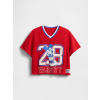 Baby tričko Gap & Disney Americana Červená 2YRS Červená Červená