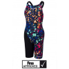 Závodné plavky - kombinéza Speedo Fastskin Openback Kneeskin hexagon Velikosti 26