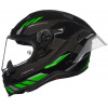 Helma na moto NEXX X.R3R PRECISION black/green MT vel. L
