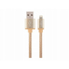Gembird CCB-mUSB2B-AMLM-6-G USB to 8-pin, 1,8m, zlatý