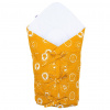 Klasická zavinovačka s troma mašľami NEW BABY Mustard
