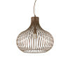 Svietidlo závesné ONION SP1 D48 v hnedej farbe | Ideal Lux