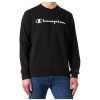 Champion Mikiny Crewneck Sweatshirt Čierna