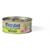 MONGE NATURAL tuniak s kuracím mäsom pre mačky 80 g