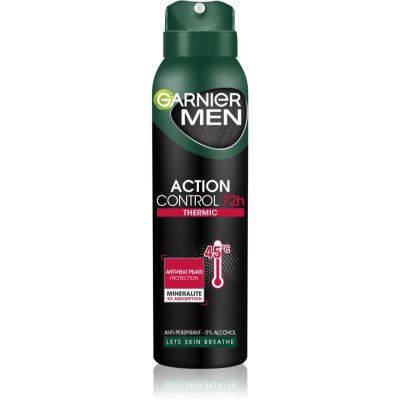 Garnier Men Mineral Action Control Thermic dezodorant antiperspirant v spreji 150 ml