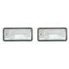 2x LED osvetlenie ŠPZ ABAKUS L+P pre AUDI A3 8P, A3 8P/8PA/8P7, A4