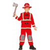 KOSTÝM HASIČ UNIFORMOVANÝ OHEŇ 116
