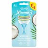Wilkinson Sword Xtreme3 Jednorazový holiaci strojček s 3 elastickými čepieľkami 4 ks