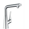 HansGrohe Metris New - Páková drezová batéria 320, vzhľad nerezový 14883800