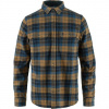 Fjällräven Singi Heavy Flannel Shirt M, Veľkosť XXL, Farba DARK NAVY-BUCKWHEAT BROWN